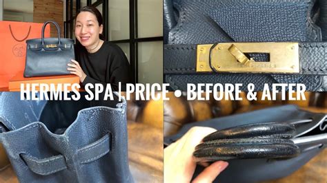 Hermes spa bag cost